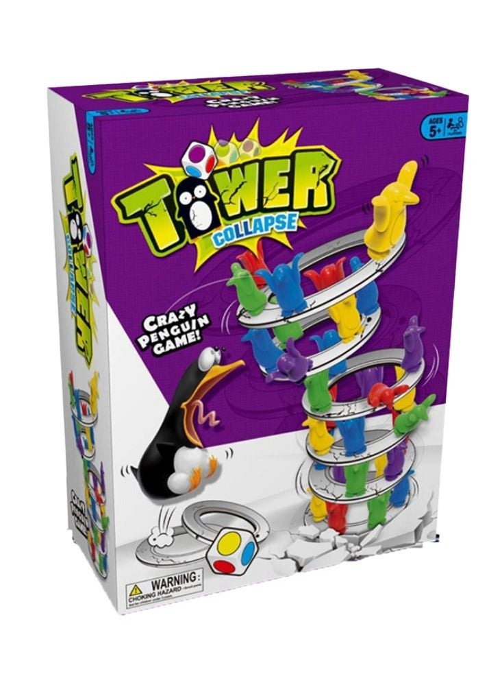 Premium Tower Collapse Penguin Game – Colorful Stacking Balance Game for Kids & Family, Fun Skill-Building Party Toy - Image 2