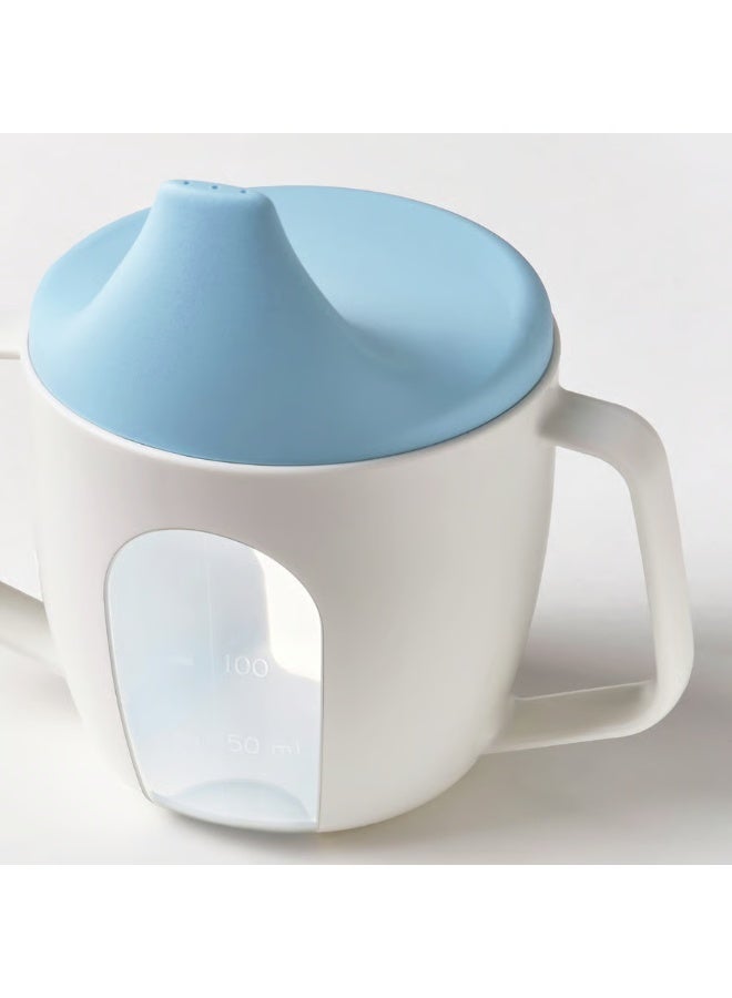 IKEA Börja 005.968.11 Children's Cup with Lid, Training Beaker with Handles - 200ml - Image 2