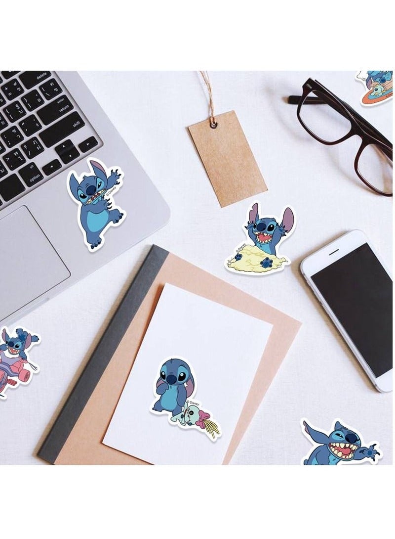 JAKTK 50pcs waterproof stickers cute cartoon laptop luggage computer water bottle graffiti stickers suitable for children teenagers girls adults - Image 2