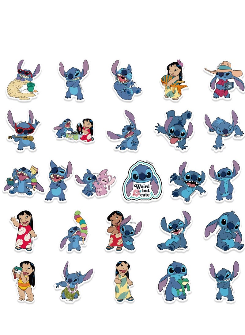 JAKTK 50pcs waterproof stickers cute cartoon laptop luggage computer water bottle graffiti stickers suitable for children teenagers girls adults - Image 4