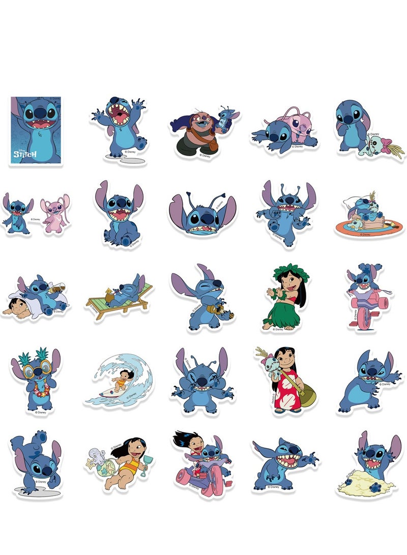 JAKTK 50pcs waterproof stickers cute cartoon laptop luggage computer water bottle graffiti stickers suitable for children teenagers girls adults - Image 3
