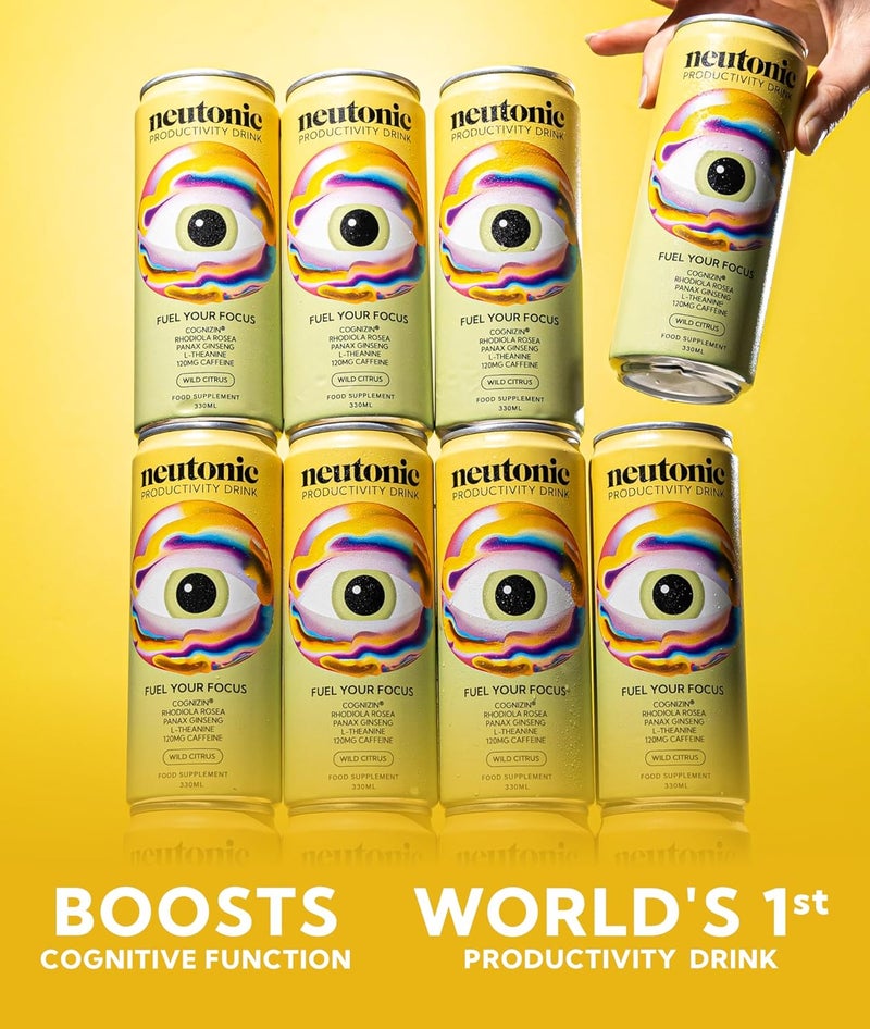 Neutonic Nootropic Productivity Energy Drink - Wild Citrus - Image 5