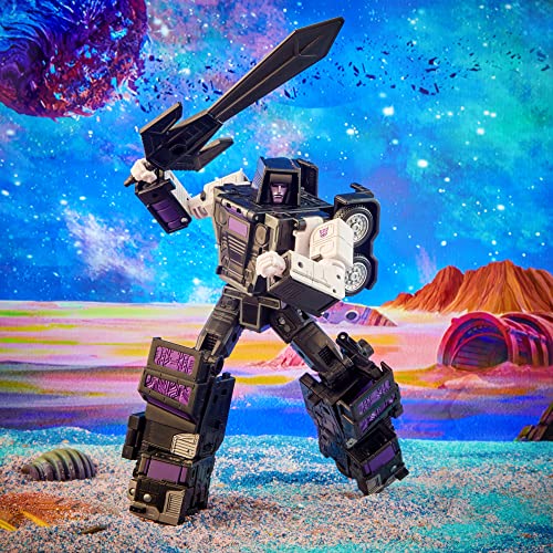 TRANSFORMERS ألعاب ترانسفورمرز سلسلة ليجاسي كوماندور ديcepticon موتورماستر كومباينر شخصية أكشن - للأطفال من 8 سنوات وما فوق، 13 بوصة - Image 3