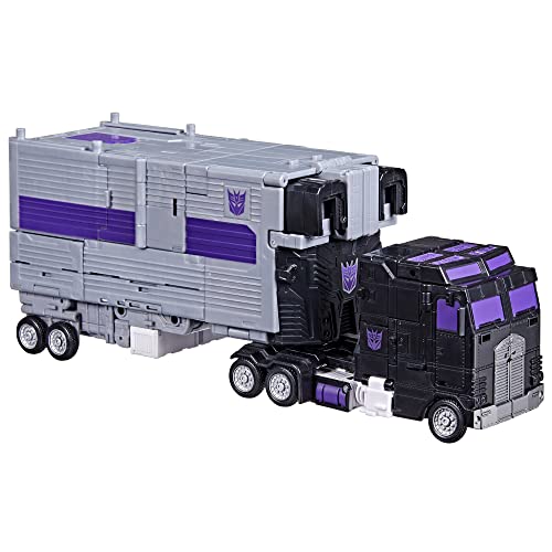 TRANSFORMERS ألعاب ترانسفورمرز سلسلة ليجاسي كوماندور ديcepticon موتورماستر كومباينر شخصية أكشن - للأطفال من 8 سنوات وما فوق، 13 بوصة - Image 1