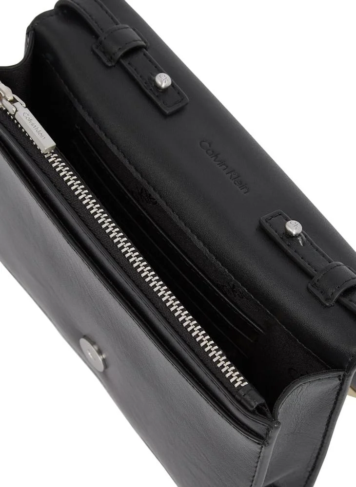 CALVIN KLEIN FLAP CROSSBODY BAG