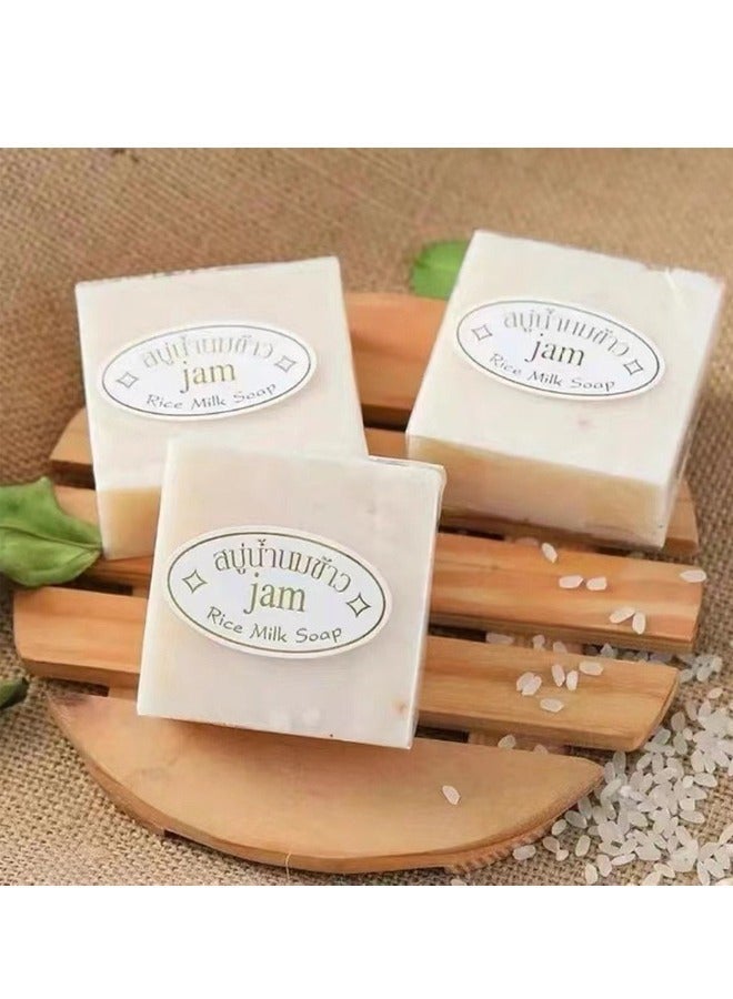 JAM 3-Piece Rice Handmade Soap 65grams - Image 2