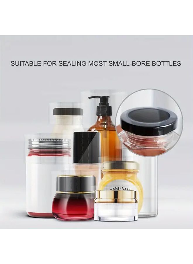 200pcs Heavy Duty Heat Shrink Tape Pre Punched Holes Leakproof Sealing for Bottles Jars Containers Commercial Industrial Use - Image 4