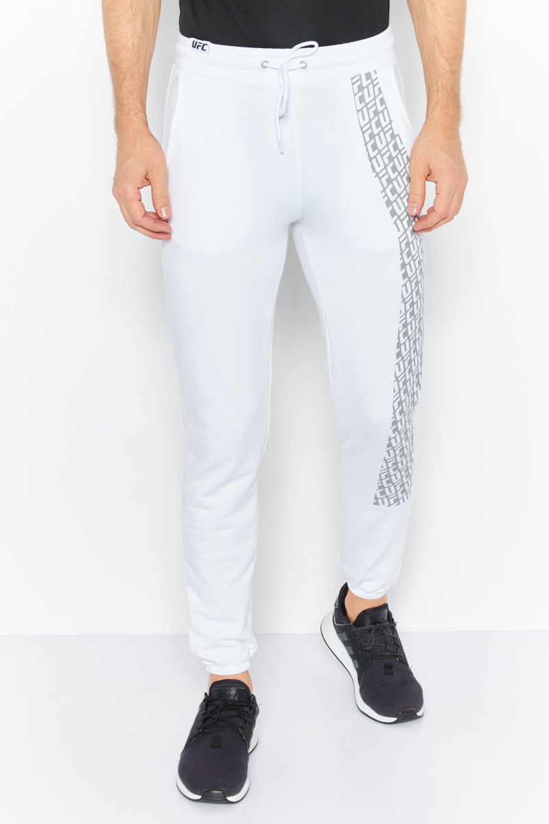 Ufc Men Sportswear Fit Training Sweatpants, White - Image 1