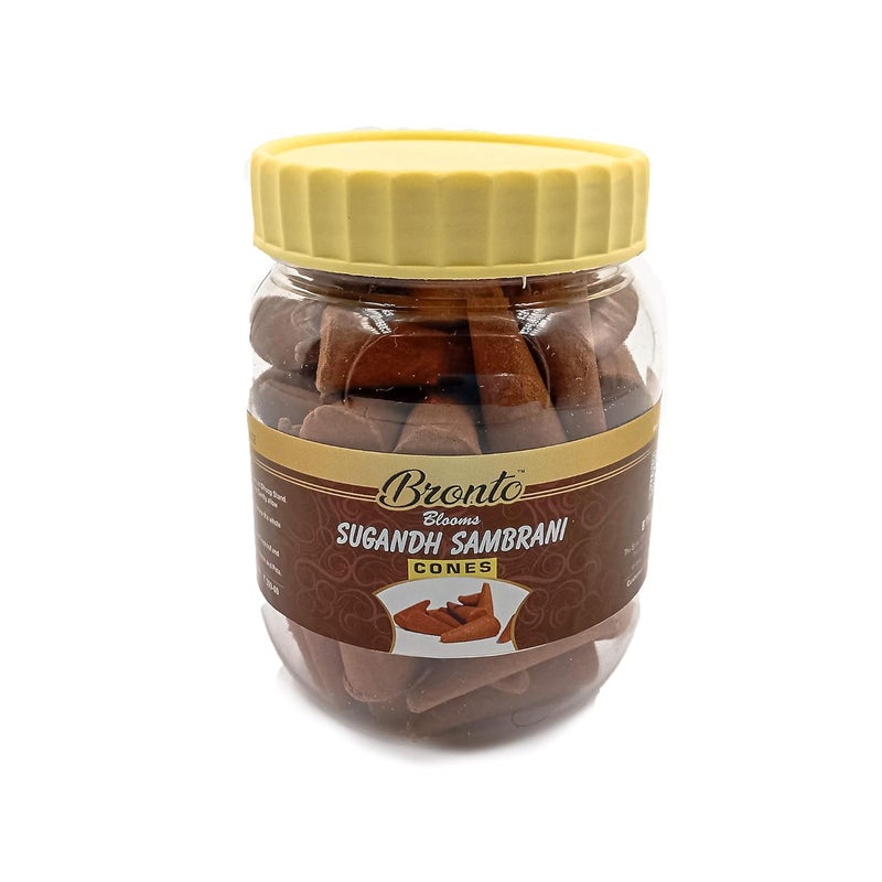 Bronto Bronto Sugandh Sambrani Fragrance Cone Dhoop 250 Grams  - Image 1
