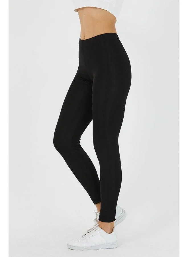 Mmetalic  Women's Black High-Waist Leggings. for Women | Best Price UAE