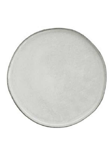 Stoneware Round Dinner Plate Country Grey 27 cm R2390#COGR