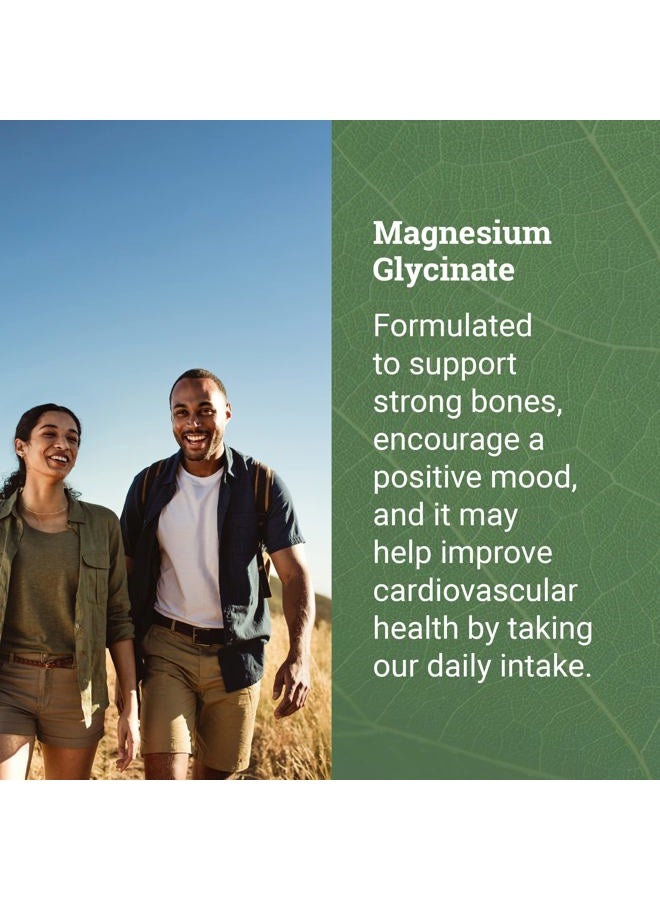 American Standard Supplements غليسينات المغنيسيوم النقي 500 ملغ - مكمل المغنيسيوم المخلب، كبسولات عالية الامتصاص للنوم، غليسينات المغنيسيوم مع مسحوق MCT العضوي (120 كبسولة) - Image 3