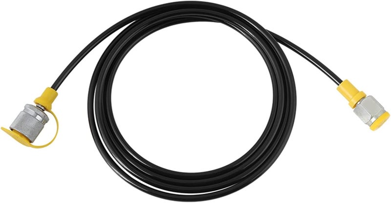 Hydraulic Pressure Test Hose 2.0m/6FT, Hydraulic Test Hose with M16*2-1/4BSP Coupling, High Pressure Resistance Hose for Hydraulic System Testing, Oil Alkali Polyu - Image 1
