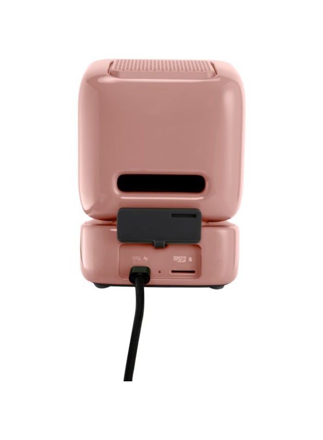 ديفوم Ditoo-5M Speaker Pink Pixel Art Bluetooth Speaker - Image 2