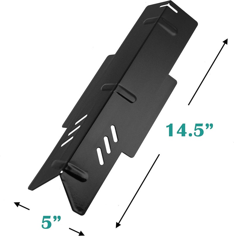EasiBBQ Heat Plates Replacement for Dyna-Glo BBQ Grill Models DGF350CSP, DGF350CSP-D, Porcelain Enameled Grill Heat Shield Tent Flame Tamer. - Image 2