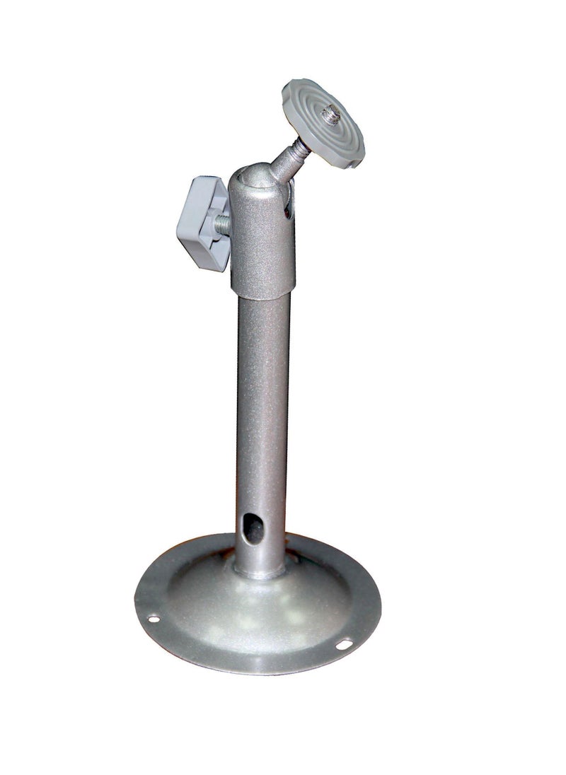 Generic - Universal Ceiling Mount for Projector, CCTV DVR Camera, Monitor, and Projector Wall Mount with Capacity Up to 4KG ( Aluminum, Silver ) - Image 1