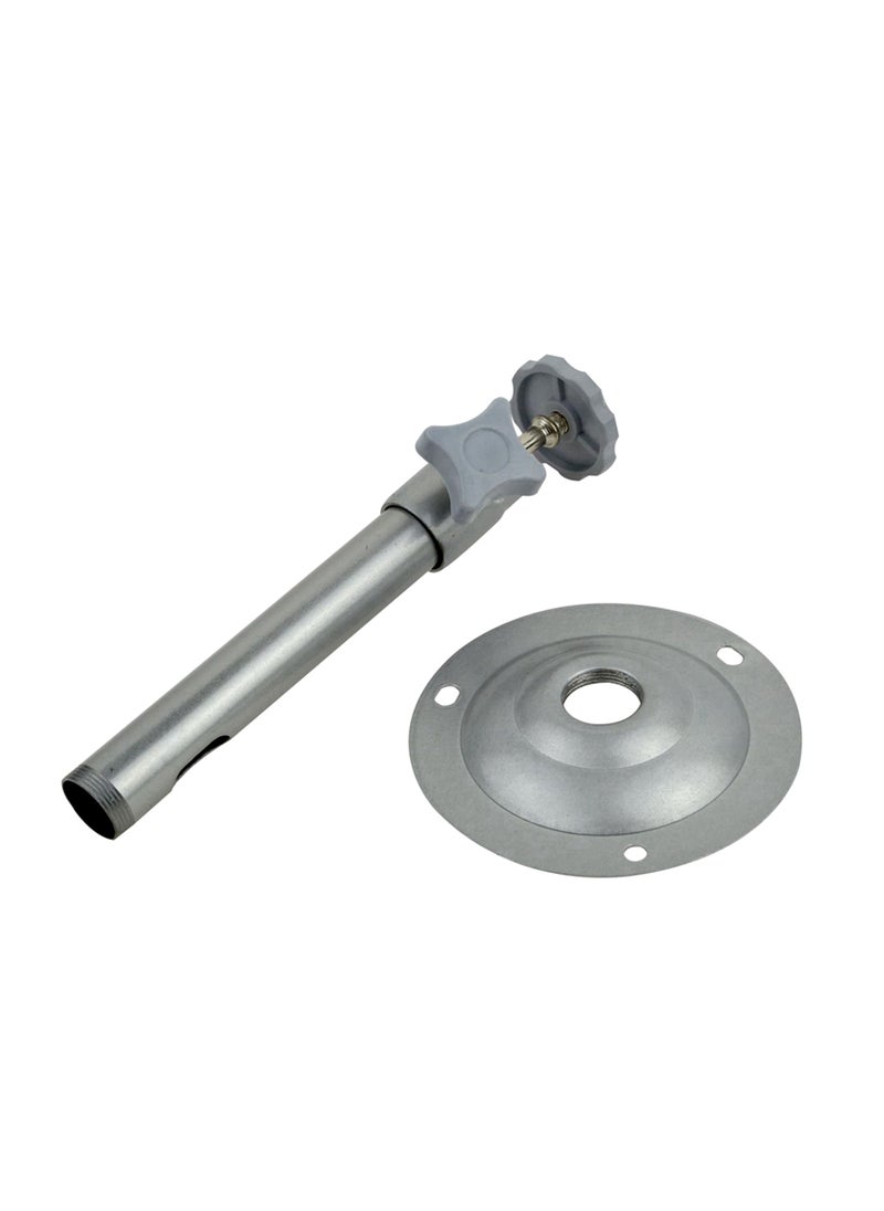 Generic - Universal Ceiling Mount for Projector, CCTV DVR Camera, Monitor, and Projector Wall Mount with Capacity Up to 4KG ( Aluminum, Silver ) - Image 1