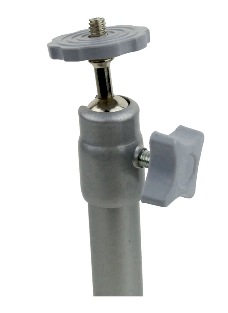 Generic - Universal Ceiling Mount for Projector, CCTV DVR Camera, Monitor, and Projector Wall Mount with Capacity Up to 4KG ( Aluminum, Silver ) - Image 1