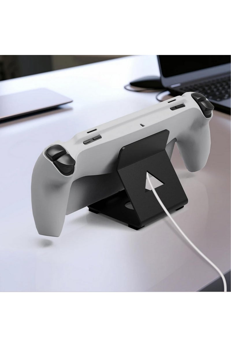 "غطاء سيليكون واقي لحافظة PlayStation المحمولة - مضاد للسقوط والصدمات - غطاء سيليكون لوحدة PS5 المحمولة - حماية كاملة للجسم - لون أبيض" - Image 4