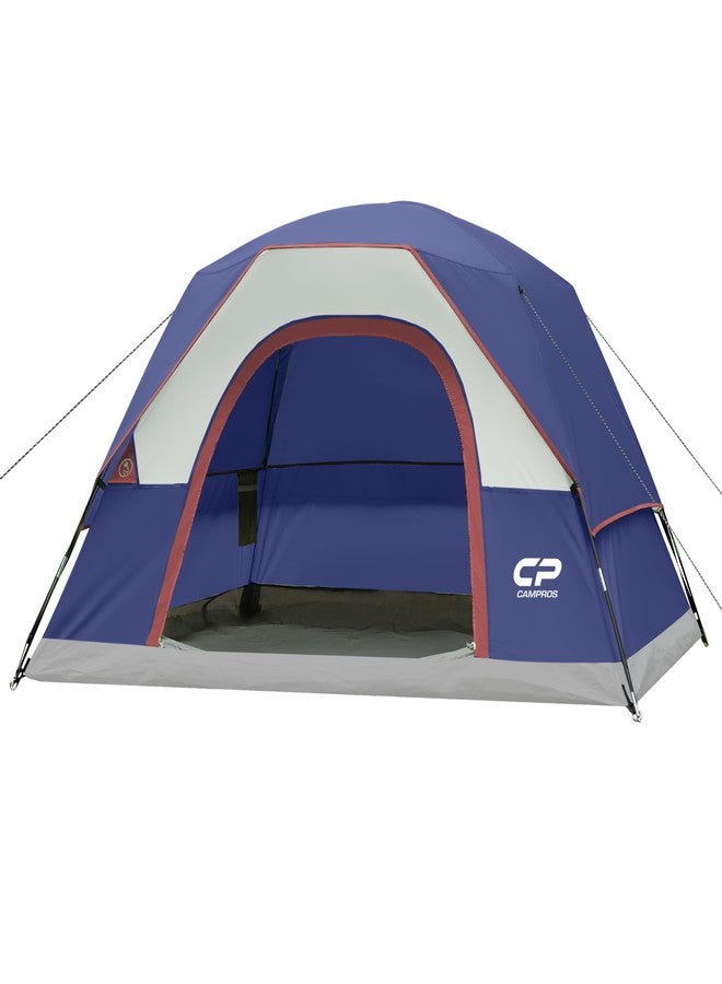 CAMPROS CP 4 Person Tents for Camping with Rainfly, Waterproof Dome Camping Tent Easy Set Up, Portable Family Tent with Large Mesh Window & Carry Bag for Outdoor Hiking - Image 1