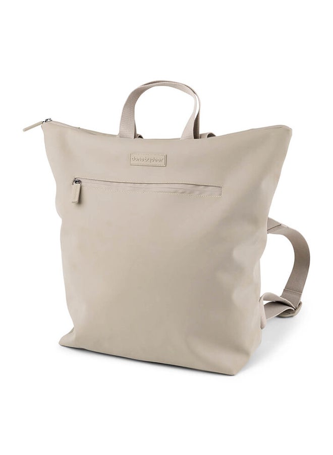 done by deer Changing Backpack - Lightweight Waterproof Diaper Bag with Changing Mat  And  Stroller Hooks - Sand  - Image 1