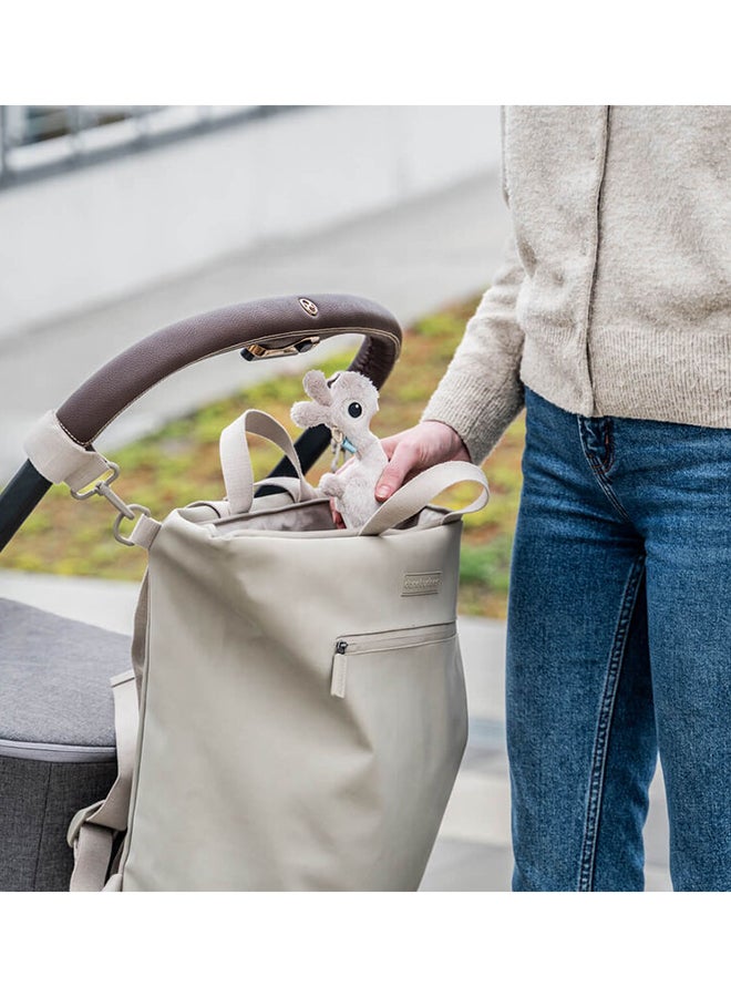 done by deer Changing Backpack - Lightweight Waterproof Diaper Bag with Changing Mat  And  Stroller Hooks - Sand  - Image 5