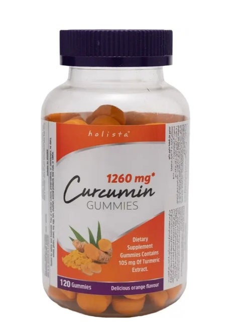 Holista Curcumin 1260 Mg 120 Gummies