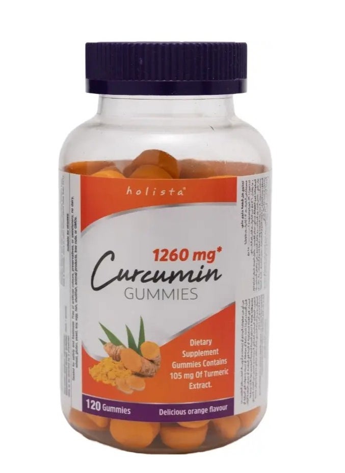 Holista - Holista Curcumin 1260 Mg 120 Gummies - Image 1