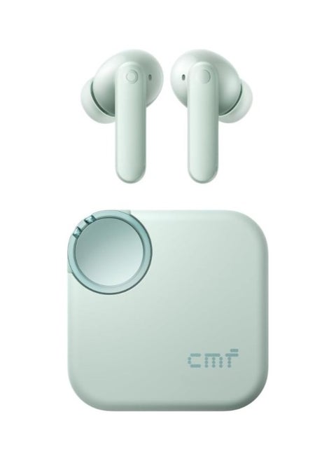 Buds 2 Wireless Earbuds Bluetooth Headphones with 48dB Hybrid ANC Ultra Bass Technology Active Noise Cancellation Earphones  55 Hours Playtime  6HD Mics  ChatGPT Integration Light Green