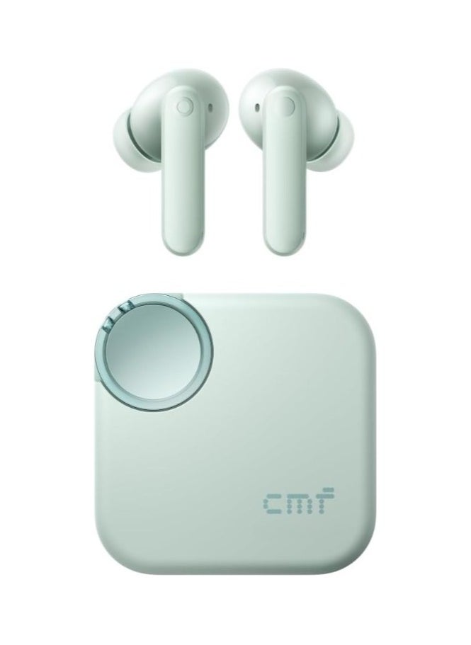 CMF - Buds 2 Wireless Earbuds Bluetooth Headphones with 48dB Hybrid ANC Ultra Bass Technology Active Noise Cancellation Earphones  55 Hours Playtime  6HD Mics  ChatGPT Integration Light Green - Image 1