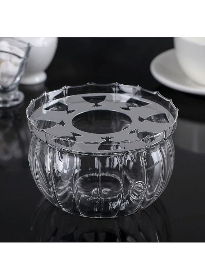 ماستر جولد قاعدة تسخين إبريق الشاي الزجاجي مقاس 5.25 بوصة - Image 2