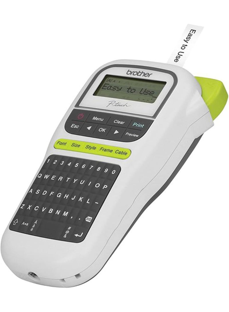 Brother PT-H110 Label Printer, Portable Label Maker, English, Arabic & Farsi Keyboard, Up to 12mm label - Image 2
