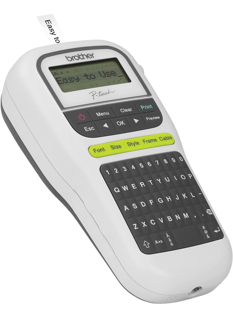 Brother PT-H110 Label Printer, Portable Label Maker, English, Arabic & Farsi Keyboard, Up to 12mm label - Image 3