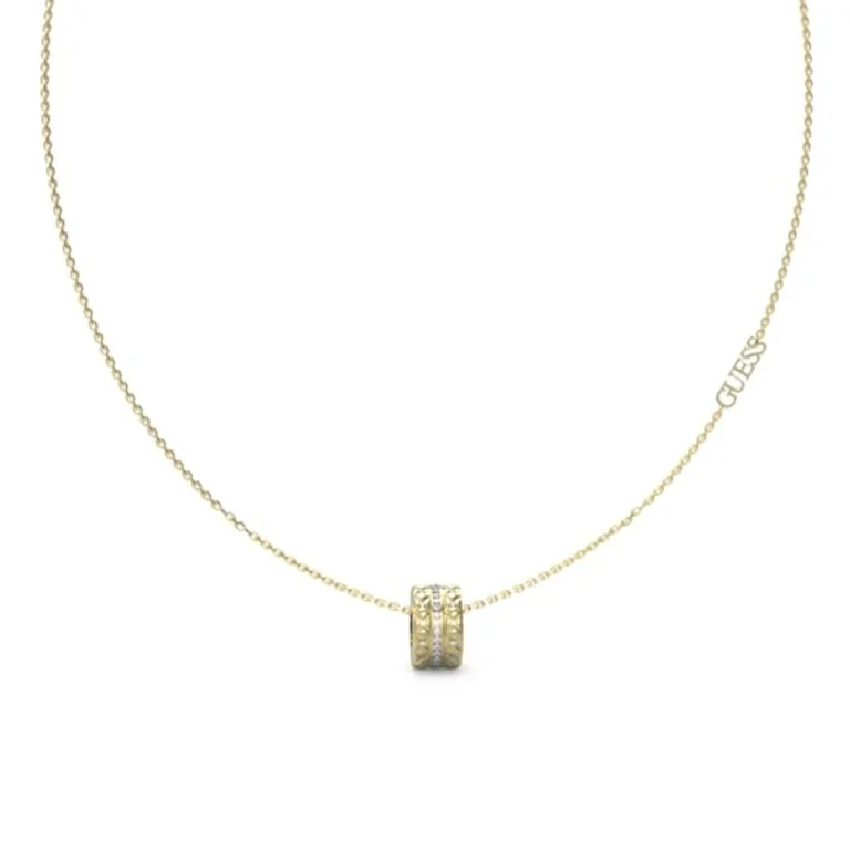 GUESS Pendent Drop Detail Long Necklace