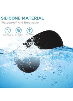 SYOSI Vision Pro Silicone Cover, Protective Case for Apple Vision Pro 2024, Slim, Shockproof, Anti-Scratch, Dustproof, Black Screen Cover for VR Headset, Essential Accessories  - Image 2