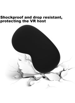 SYOSI Vision Pro Silicone Cover, Protective Case for Apple Vision Pro 2024, Slim, Shockproof, Anti-Scratch, Dustproof, Black Screen Cover for VR Headset, Essential Accessories  - Image 5