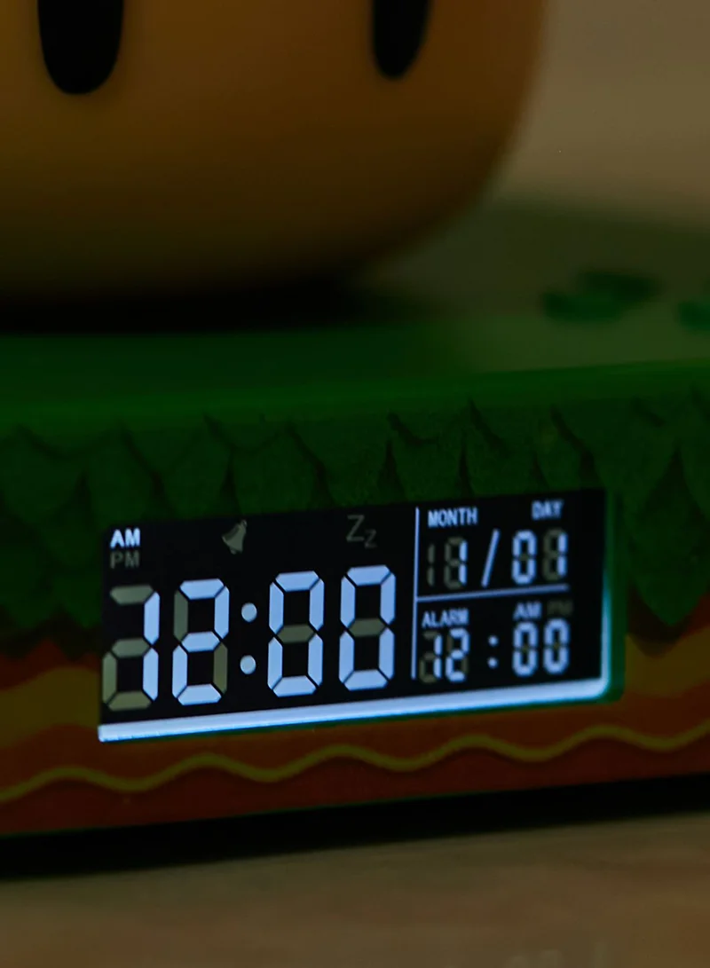 Paladone Super Mario Mushroom Digital Alarm Clock