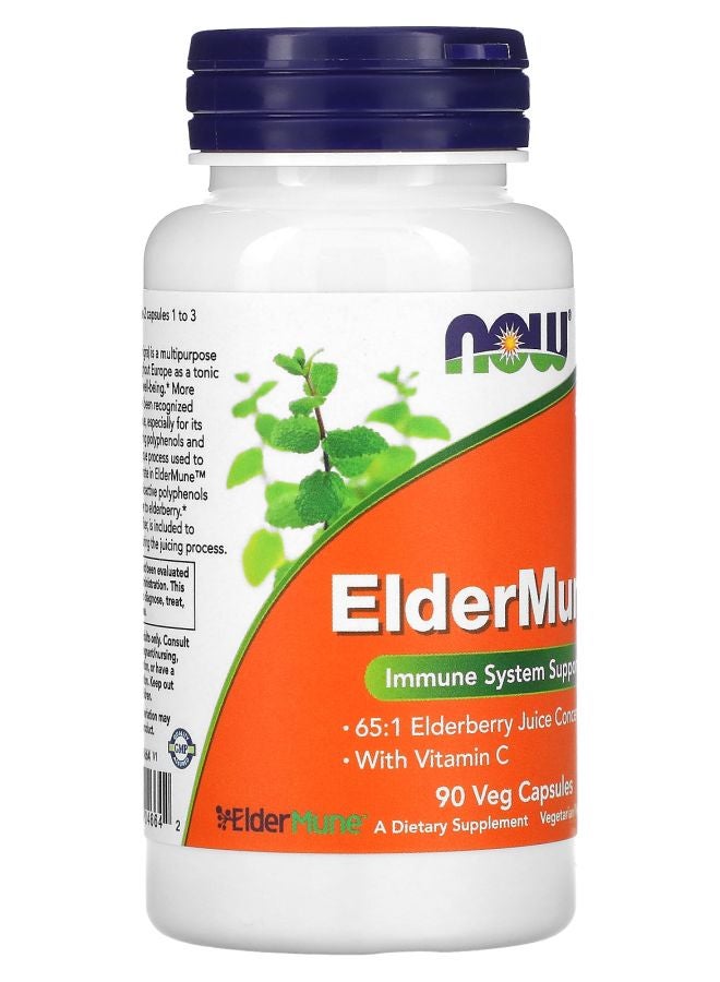 now ElderMune Immune System Support 90 Veg Capsules - Image 2
