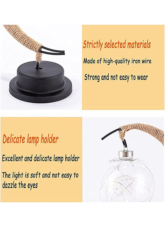 O Ozone ضوء الليل LED قمر عيد مبارك، مصباح قمر معلق، مصباح قمري مسحور، أضواء قمر LED لغرفة النوم، زينة رمضان، ديكور منزلي، زينة عيد - Image 5