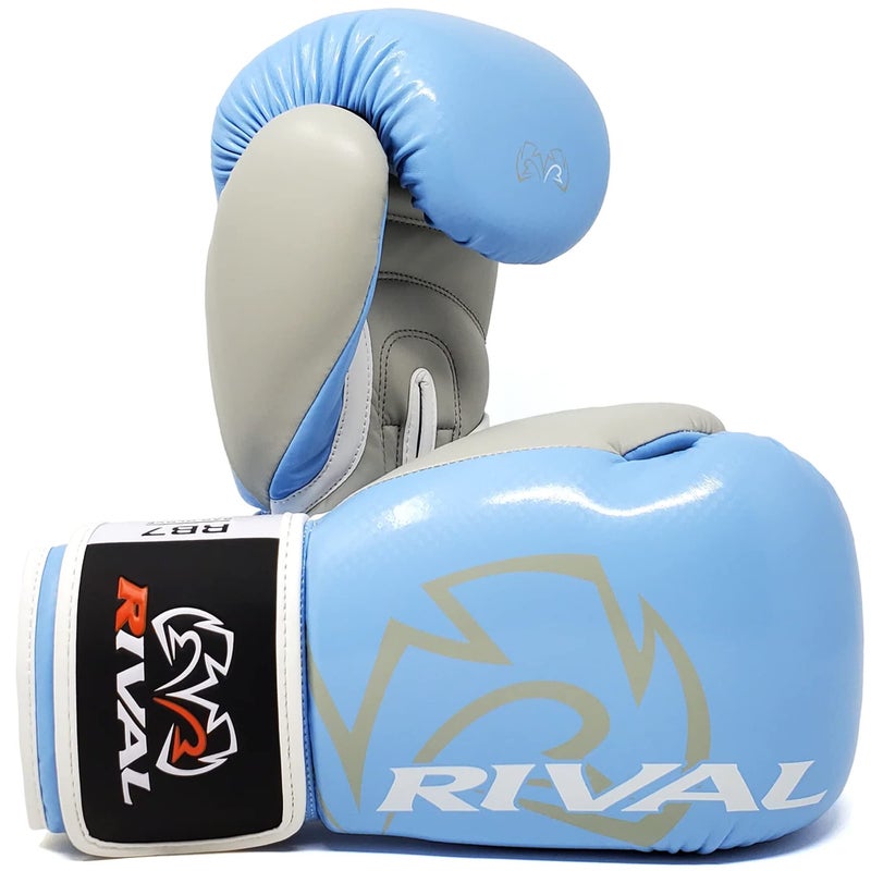 RIVAL Boxing RB7 Fitness Plus Bag Gloves, Ergo Strap System and High-Density Layered Padding for Heavy Bag and Mitt Work - Image 1
