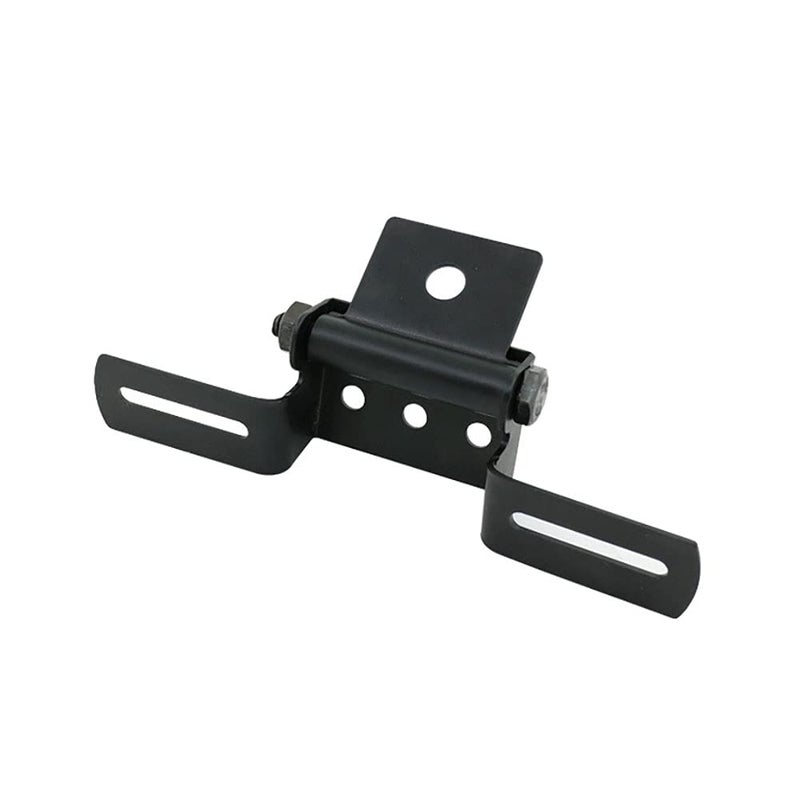 Motorcycle License Plate Bracket Fender Eliminator Adjustable Universal Motorcycle License Plate Holder Folding License Plate Holder