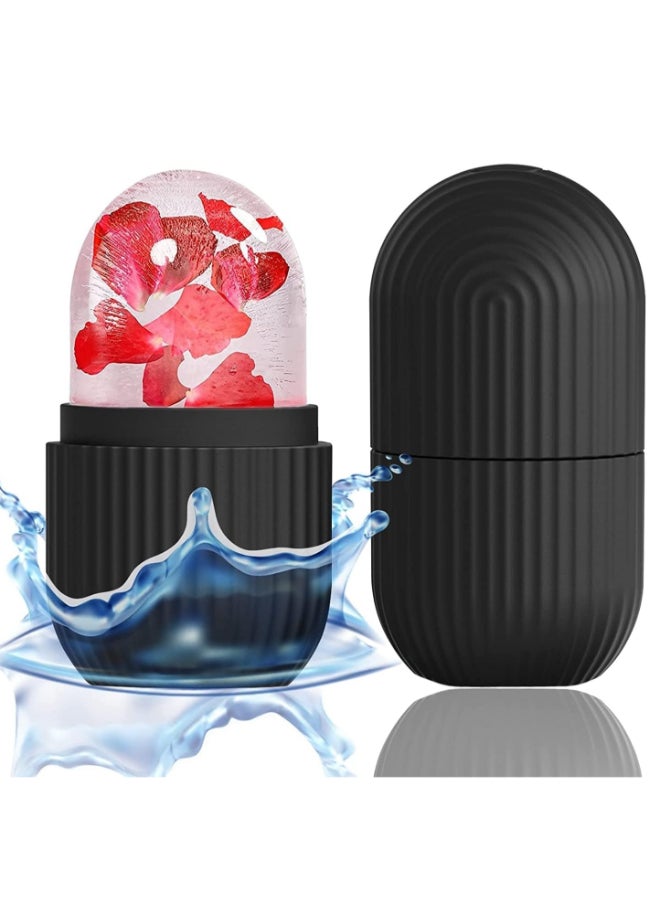 Prime by javaudan Ice Mold Ice Maker for Face with Anti-Leak& Drip System, Contour Cube Ice Roller, Silicone Ice Holder for Face Ice Face Roller Skin Care Tools Gift for Women  - Image 2