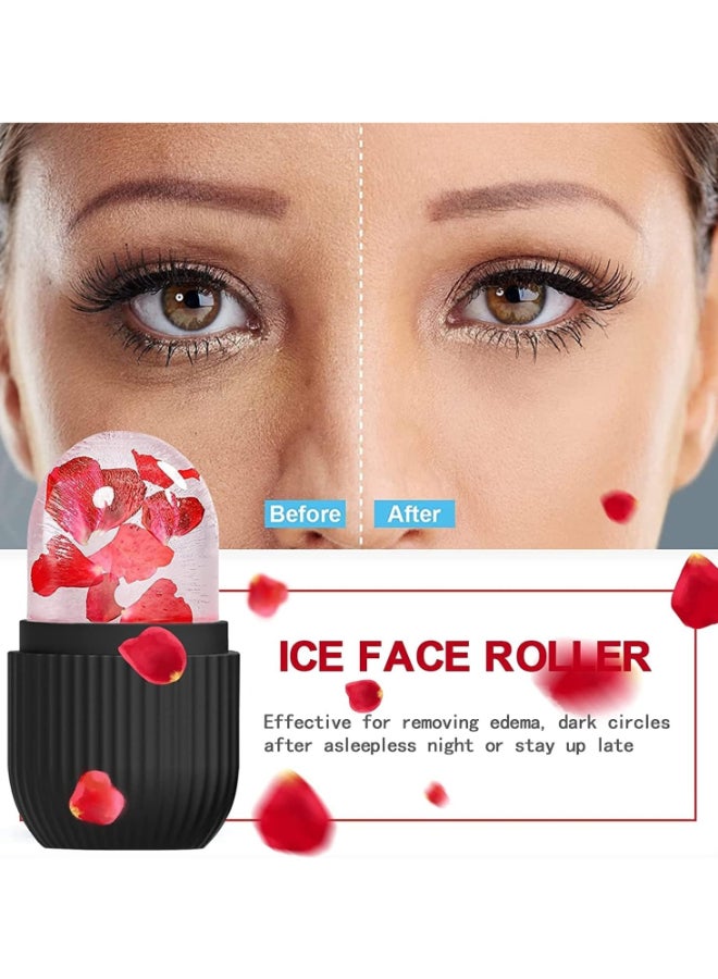 Prime by javaudan Ice Mold Ice Maker for Face with Anti-Leak& Drip System, Contour Cube Ice Roller, Silicone Ice Holder for Face Ice Face Roller Skin Care Tools Gift for Women - Image 3