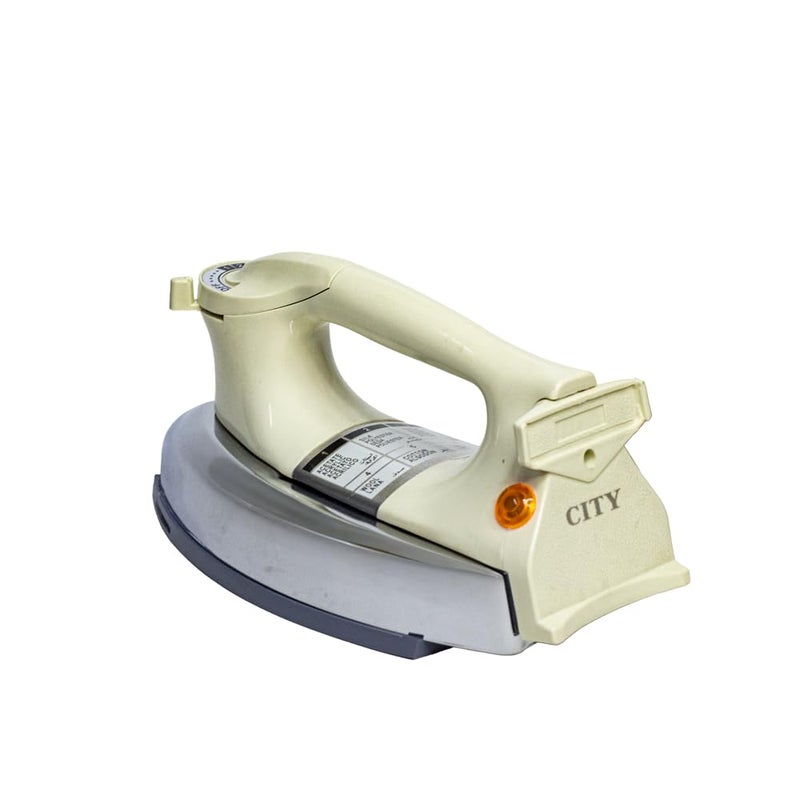 City Dry Iron - 1000 Watt - 240V - Fast Heating and Perfect Ironing for Clothes - Image 3