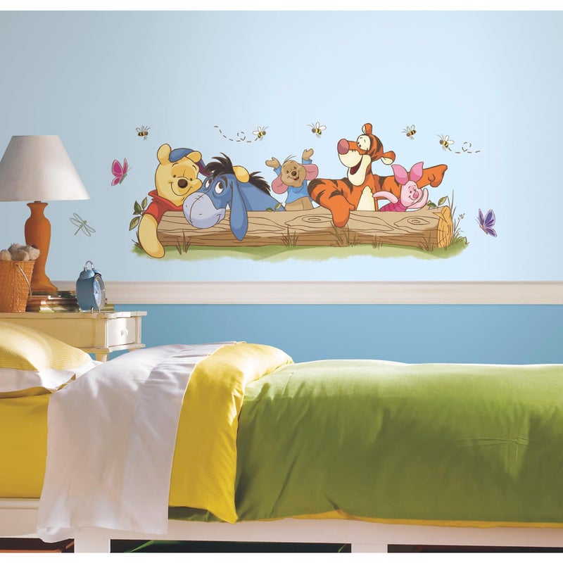 RoomMates Disney Pooh and Friends Outdoor Fun Giant Peel and Stick Wall Decals , RMK2553GM - Image 2