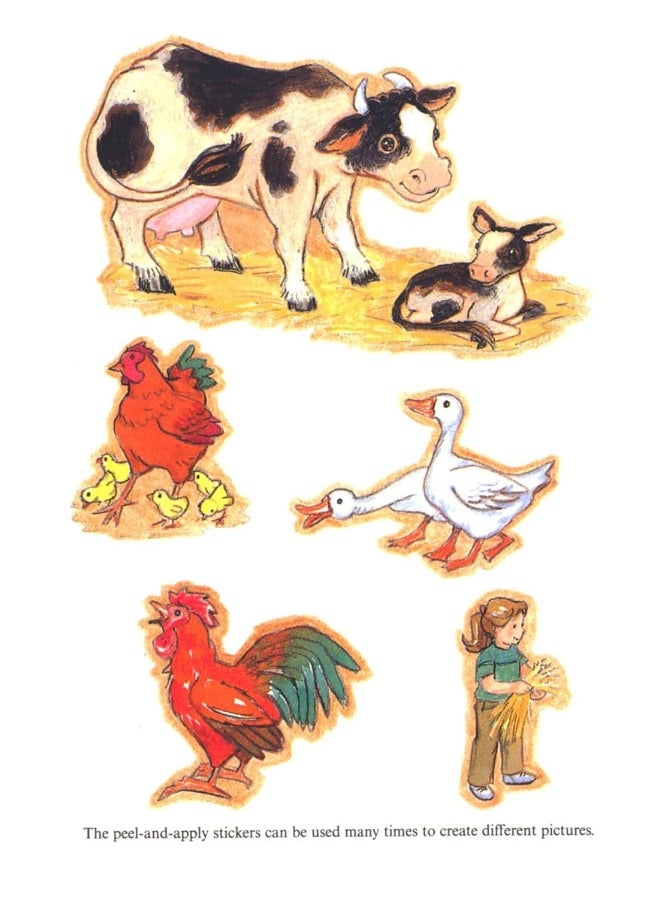 Petting Zoo Sticker Activity Book