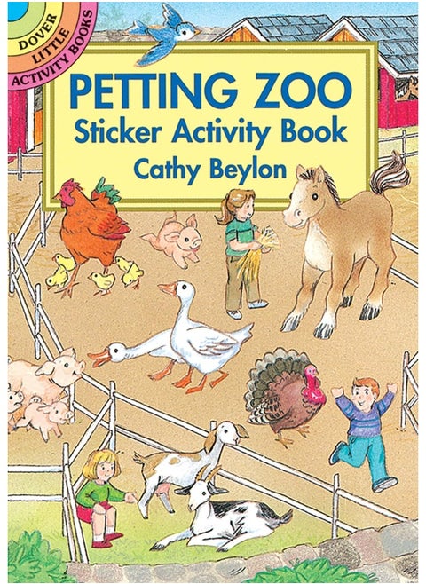 Petting Zoo Sticker Activity Book