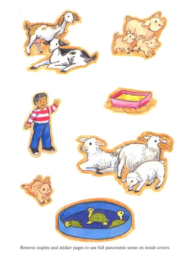 Petting Zoo Sticker Activity Book