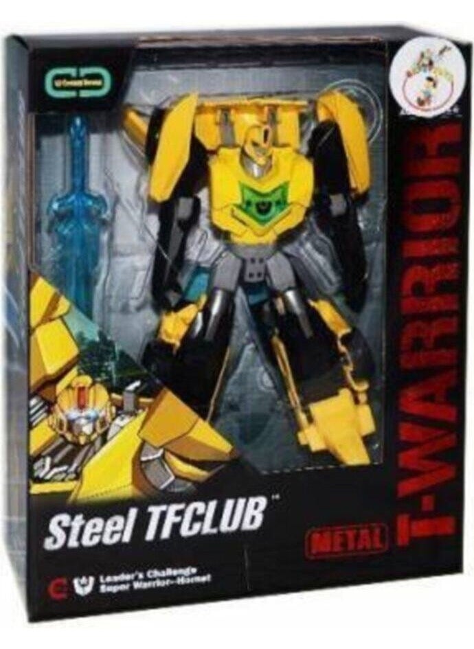TRANSFORMERS - T-Warrior Metal Body Transformable Robot Car - Image 1