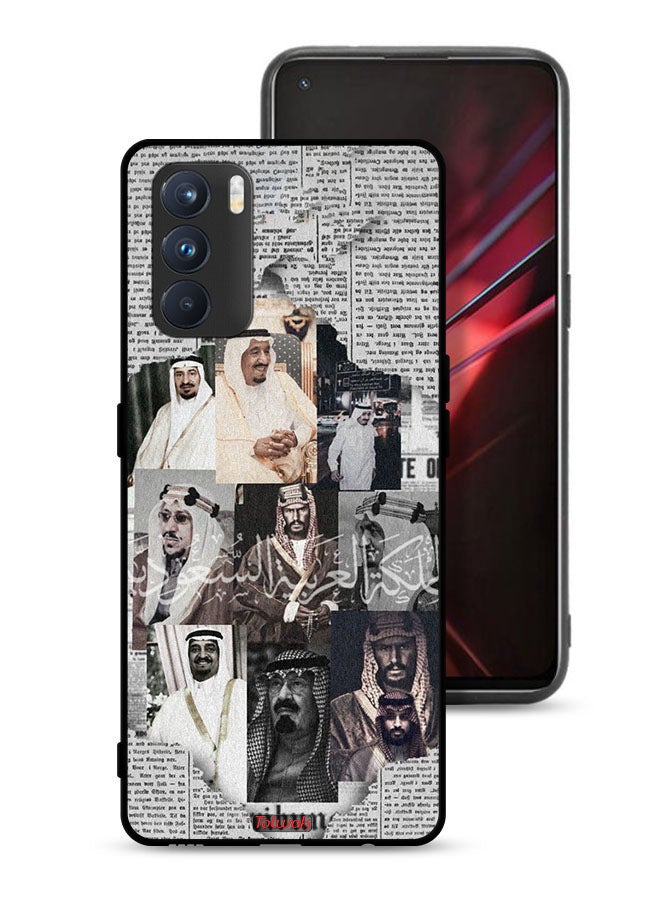 Tolwak Oppo K9 Pro Protective Case Cover Saudi Kings In News Paper - Image 1